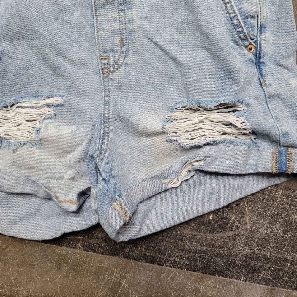 H&M division distressed overalls size 6 - Picture 2 of 4